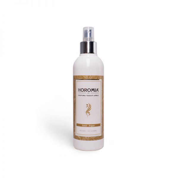 Profumo spray per tessuti essenza gold argan - Horomia