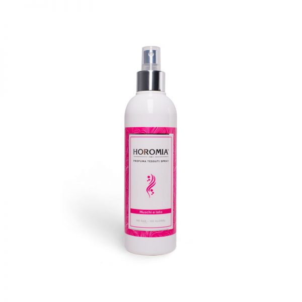 Profumo spray per tessuti essenza muschi e loto - Horomia