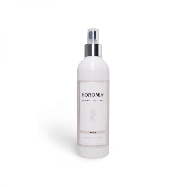 Profumo spray per tessuti essenza white - Horomia