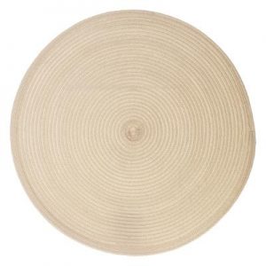 Tovaglietta americana rotonda beige