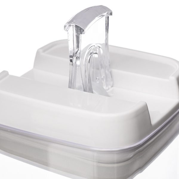 Barattolo in pvc con tappo ermetico 1,2 lt - immagine 2