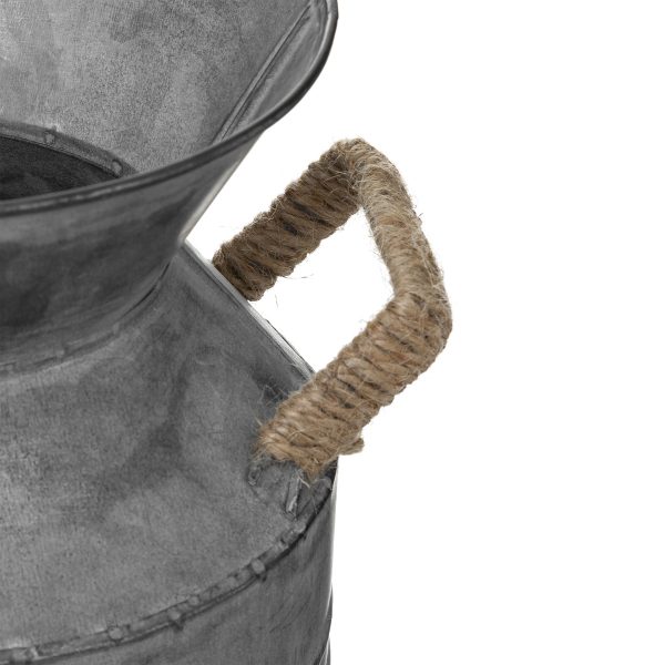 Vaso da latte zincato grande Garden Edition - immagine 2