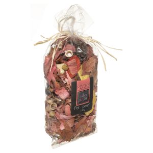 Potpourri di fiori secchi al profumo di pesca