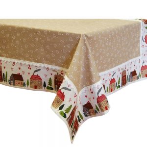 Tovaglia Village Beige 100x100cm
