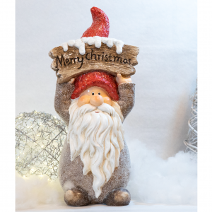 Babbo Natale Merry Christmas h.50cm
