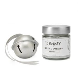 Vernice shabby metallica colore: alluminio 80ml