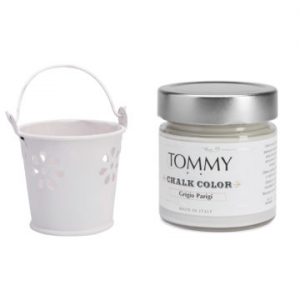 Vernice shabby chic a gesso colore: grigio parigi 200/750ml