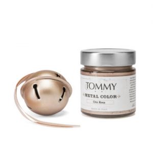 Vernice shabby metallica colore: oro rosa 80ml