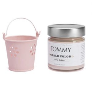 Vernice shabby chic a gesso colore: rosa antico 200/750ml