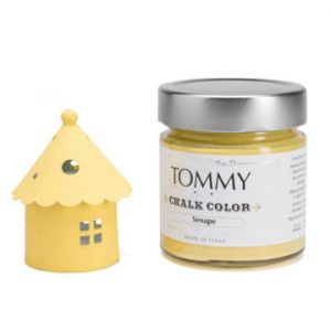 Vernice shabby chic a gesso colore: senape 200ml