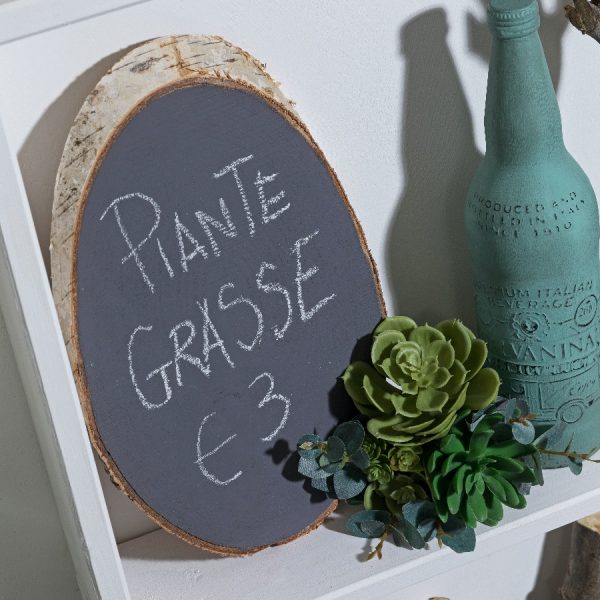 Vernice shabby chalk effetto lavagna nero 200ml - immagine 2