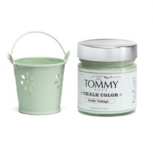 Vernice shabby chic a gesso colore: verde vintage 200/750ml