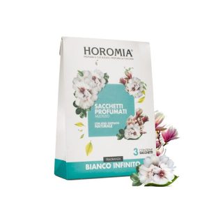 Set 3 sacchetti profumati multiuso bianco infinito - Horomia