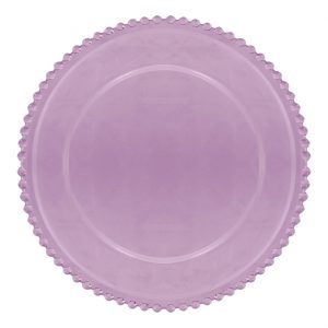 Piatto / Sottopiatto / Vassoio rosa 32,5cm