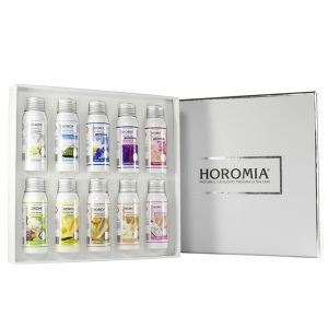 Box silver con 10 essenze - Horomia
