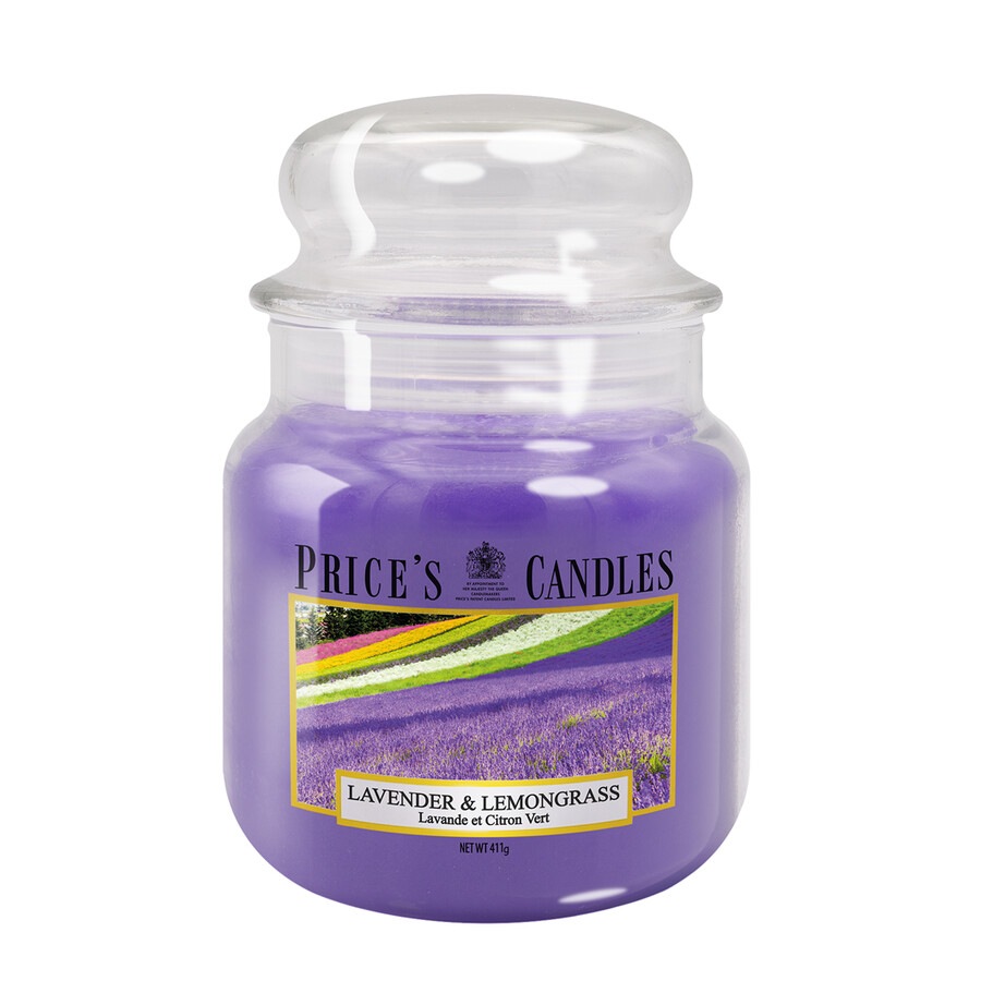 Prices Candela profumata giara Large Lavanda&Lemongrass 