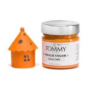 Vernice shabby chic a gesso colore: arancio India 80/200 ml