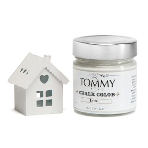 Vernice shabby chic a gesso colore: latte 200/750ml