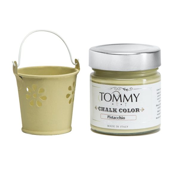 Vernice shabby chic a gesso colore: pistacchio 200ml