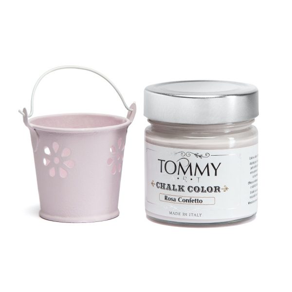 Vernice shabby chic a gesso colore: rosa confetto 200ml