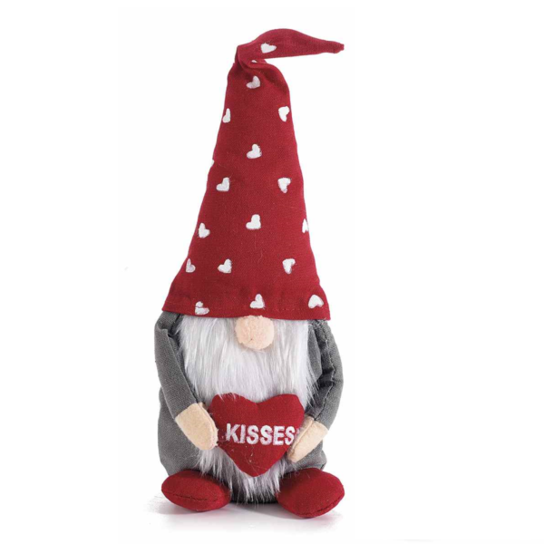 Gnomo innamorato Kisses con tasca sul retro