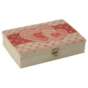 Scatola con scomparti "I love you"