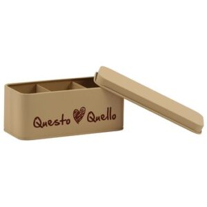 Scatola in latta Questo Quello