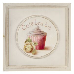 Quadro Celebrate Cupcake - Nuvole di Stoffa