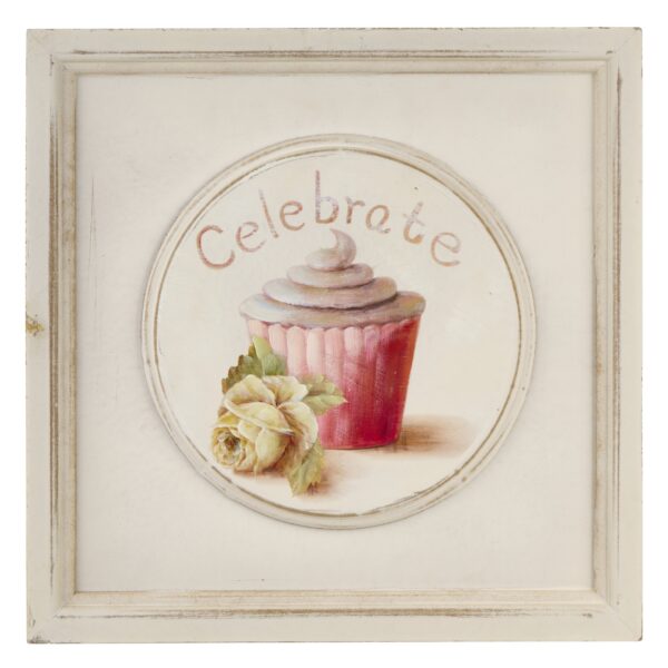 Quadro Celebrate Cupcake - Nuvole di Stoffa