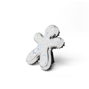 Profumatore auto ricaricabile Niki Glitter Silver profumazione Crystal Waves - Mr&Mrs