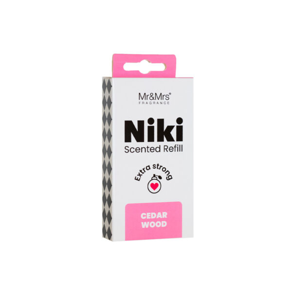 Ricarica Niki profumazione Cedar Wood - Mr&Mrs