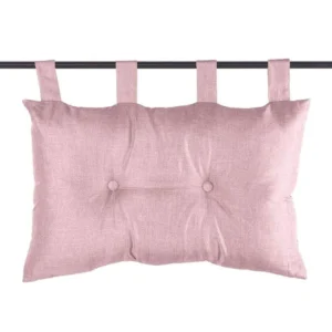 Cuscino per testiera letto malva