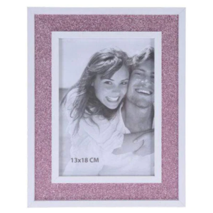 Portafoto con cornice glitter