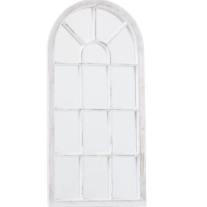 Specchio finestra bianco shabby
