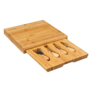 Set formaggio in bamboo