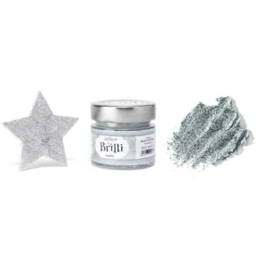 Vernice shabby brilli gel colore: argento 80ml