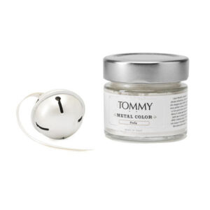 Vernice shabby metallica colore: perla 80ml
