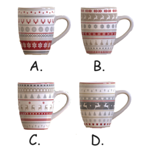 Tazza tirolese con renne
