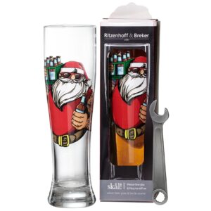 Boccarle birra Babbo Natale con chiave apribottiglie