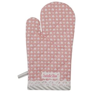 Guantone Love con cuoricini rosa - Isabelle Rose