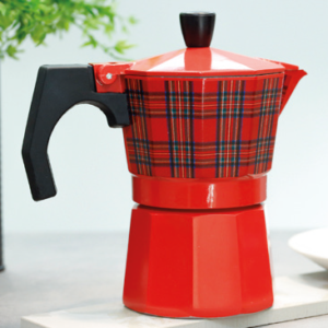 Moka Winter tartan rosso