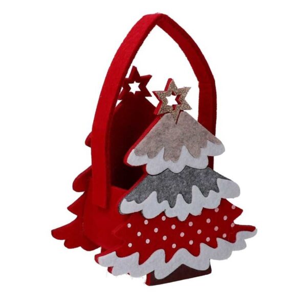 Borsetta in feltro Albero di Natale
