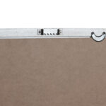 Specchio in legno bianco shabby con angoli lavorati - immagine 3