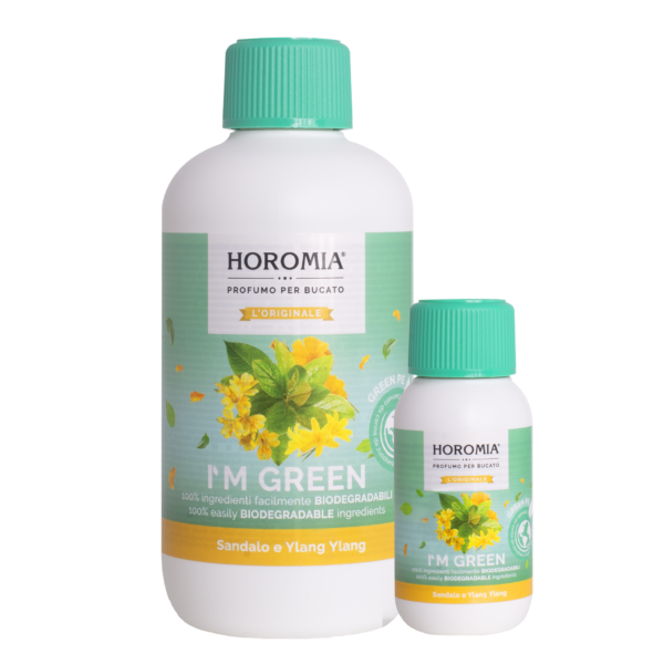 Profuma Bucato Green essenza Sandalo e Ylan Ylang bio - Horomia