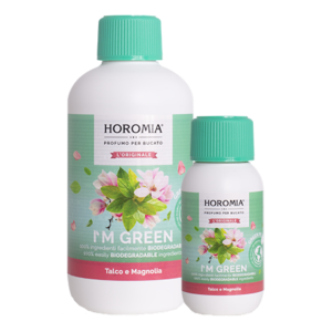 Profuma Bucato Green essenza Talco e Magnolia - Horomia