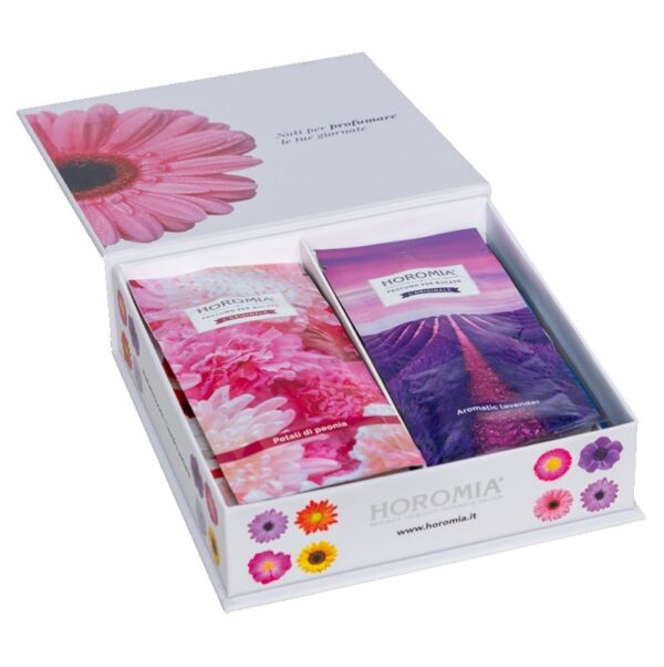 Box fiorita Kit Monodose con 18 essenze - Horomia - immagine 2