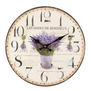 Orologio "Lavandes de bonnieux"