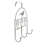 Appendiabiti da porta con uccellino - immagine 2