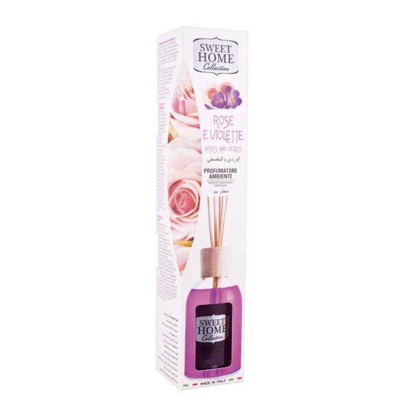 Profumatore ambiente con midollini profumazione: Rosa e Violette