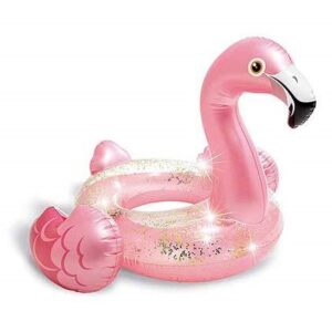 Salvagente fenicottero glitter XL